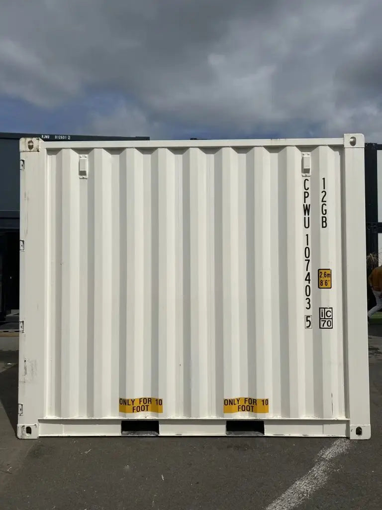 Container maritime 10 pieds – Blanc Mein Shop