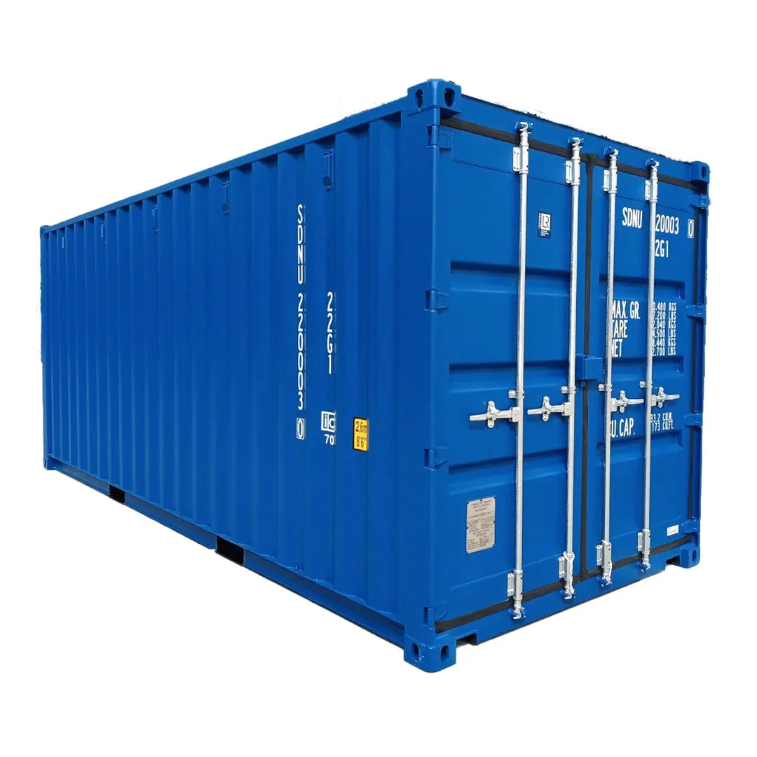 Container maritime 20 pieds – Bleu Mein Shop