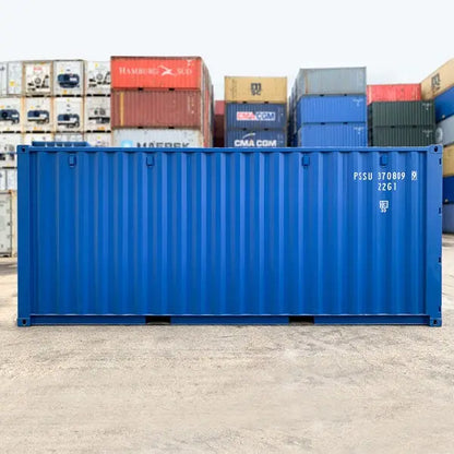 Container maritime 20 pieds – Bleu Mein Shop