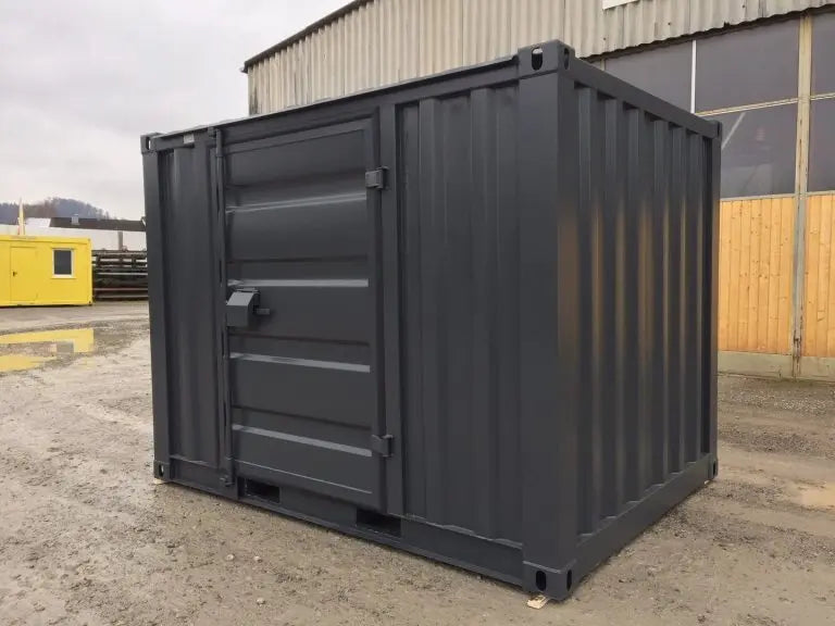 Conteneur de stockage 9 pieds avec porte latérale Mein Shop