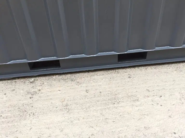 Conteneur de stockage 9 pieds avec porte latérale Mein Shop